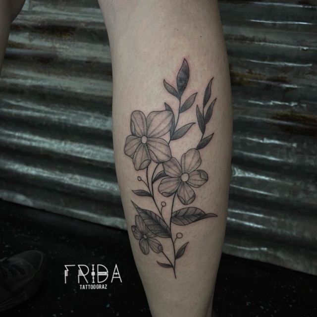 Frida Tattoo - Flower
