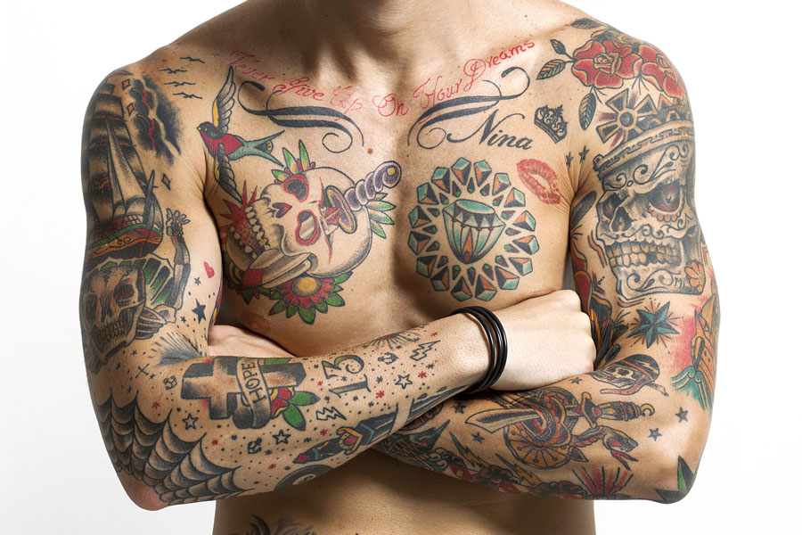 Cover-up Tattoos und Überarbeitung bestehender Motive