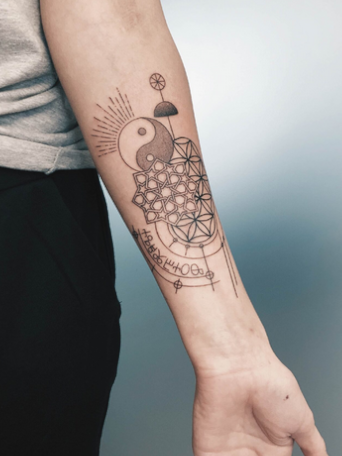 Persönliches Energy Tattoo